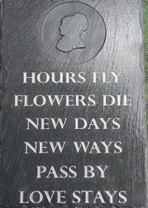 Charles Strange Engraver Stone Bereavement Memory Engraving