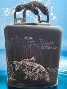 Charles Strange Engraver Fishing Gear Monkey Ridge Engraved Kettle